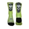 Doppio Slavo Hex-Skull Amarillo Fluor
