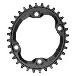 Absolute Black Oval XT 8000 Para Shimano 12 V