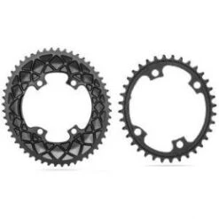 Absolute Black Premium Oval Road 2X FSA