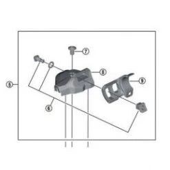 Shimano Tapa Maneta SL-M8000 I-SPEC-II