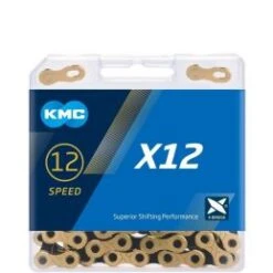 KMC X12 Gold -Schwalbe Ventas x12 1
